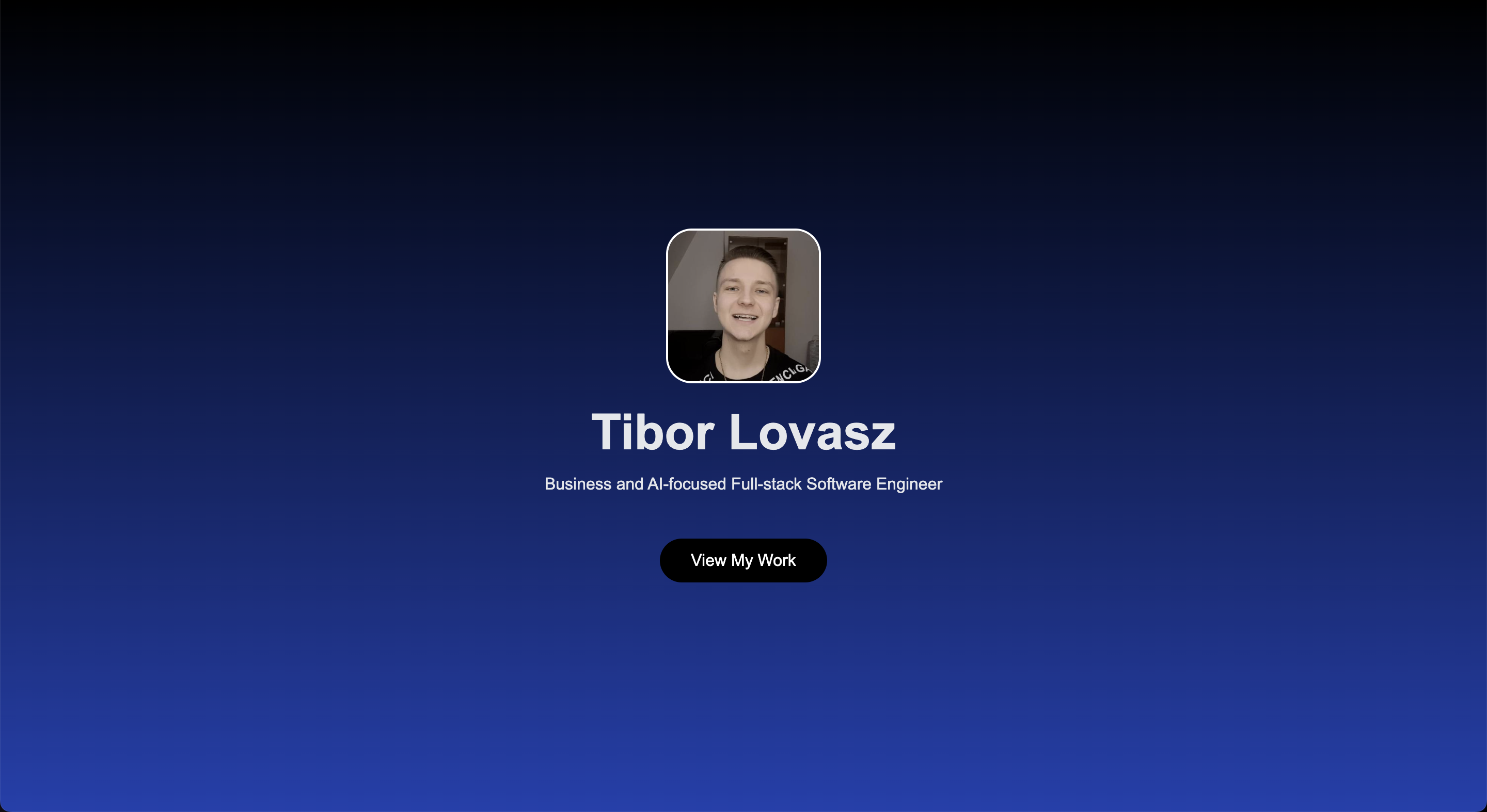 Minimalistic Portfolio